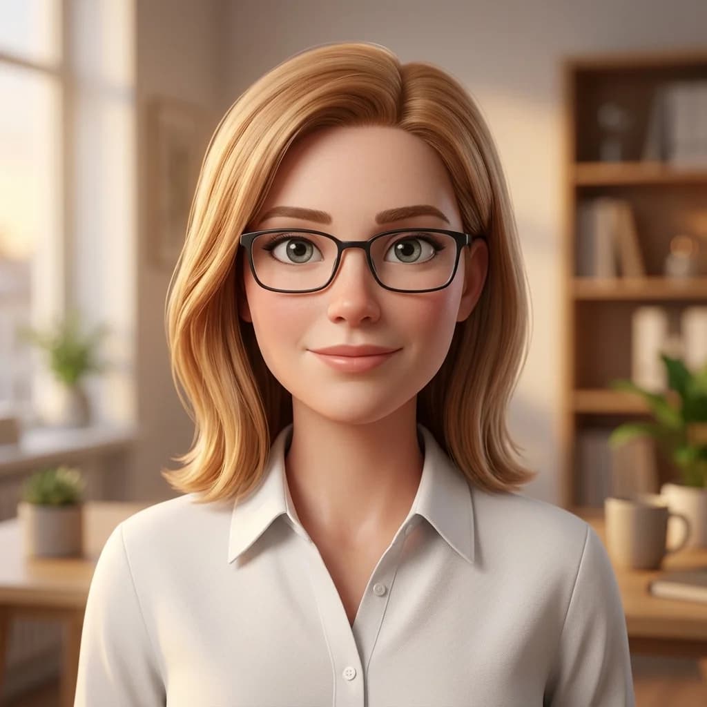 Illustrasjon av AI-medarbeideren Frida