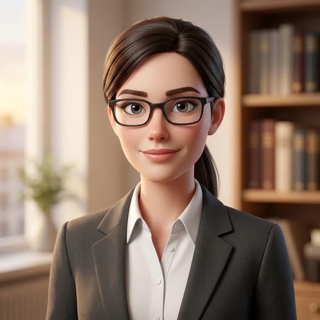 Illustrasjon av AI-medarbeideren Linda